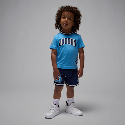 新品! JORDAN ベビー セットアップ Tシャツ ハーフパンツ ジョーダン NIKE公式】ジョーダン ベビー プレーオフ ツーピース メッシュ